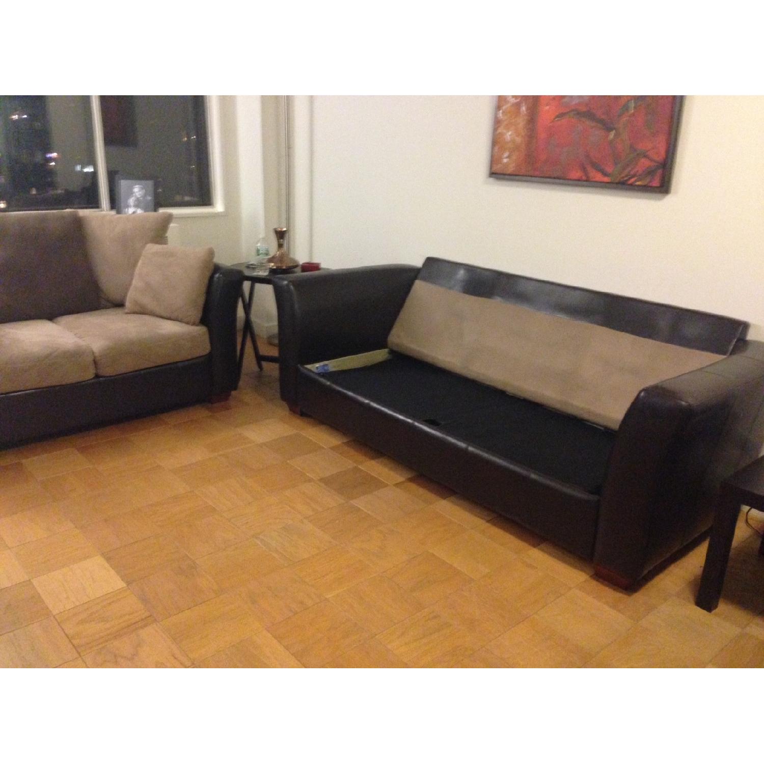 Jennifer Convertibles Sofa bed and Loveseat - image-11