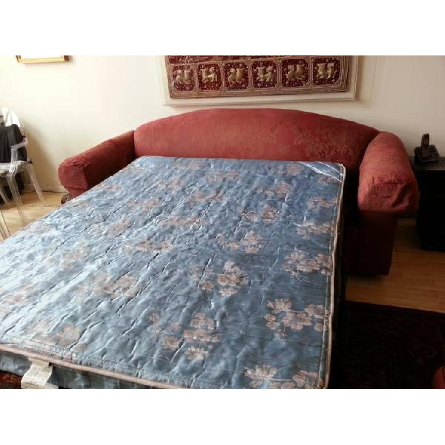 Ethan Allen  Queen Sized Sleeper Sofa Bed Couch - image-1