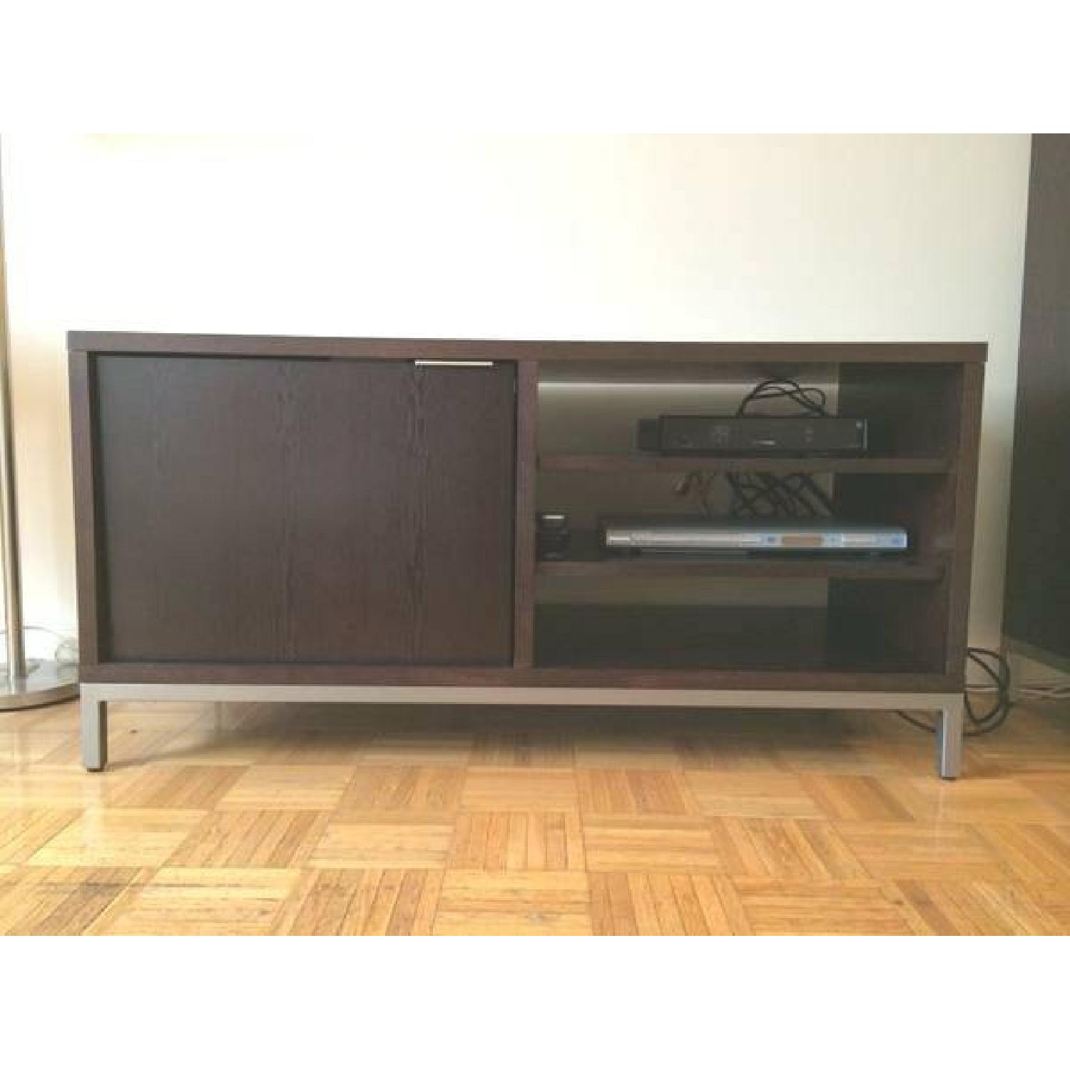 Crate And Barrel Media Stand - image-1