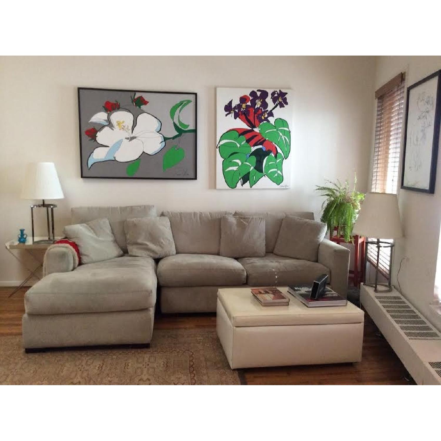 Crate and Barrel Axis II 2-Piece Sectional Sofa - image-1