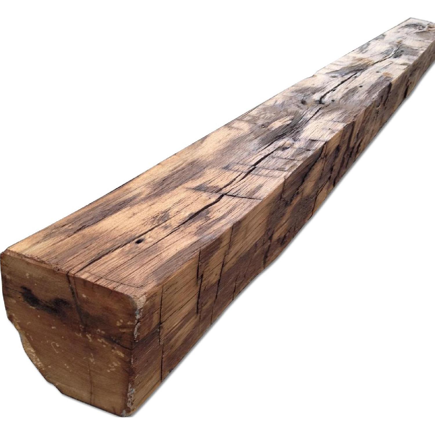 Fireplace Mantle - Antique Reclaimed Wood