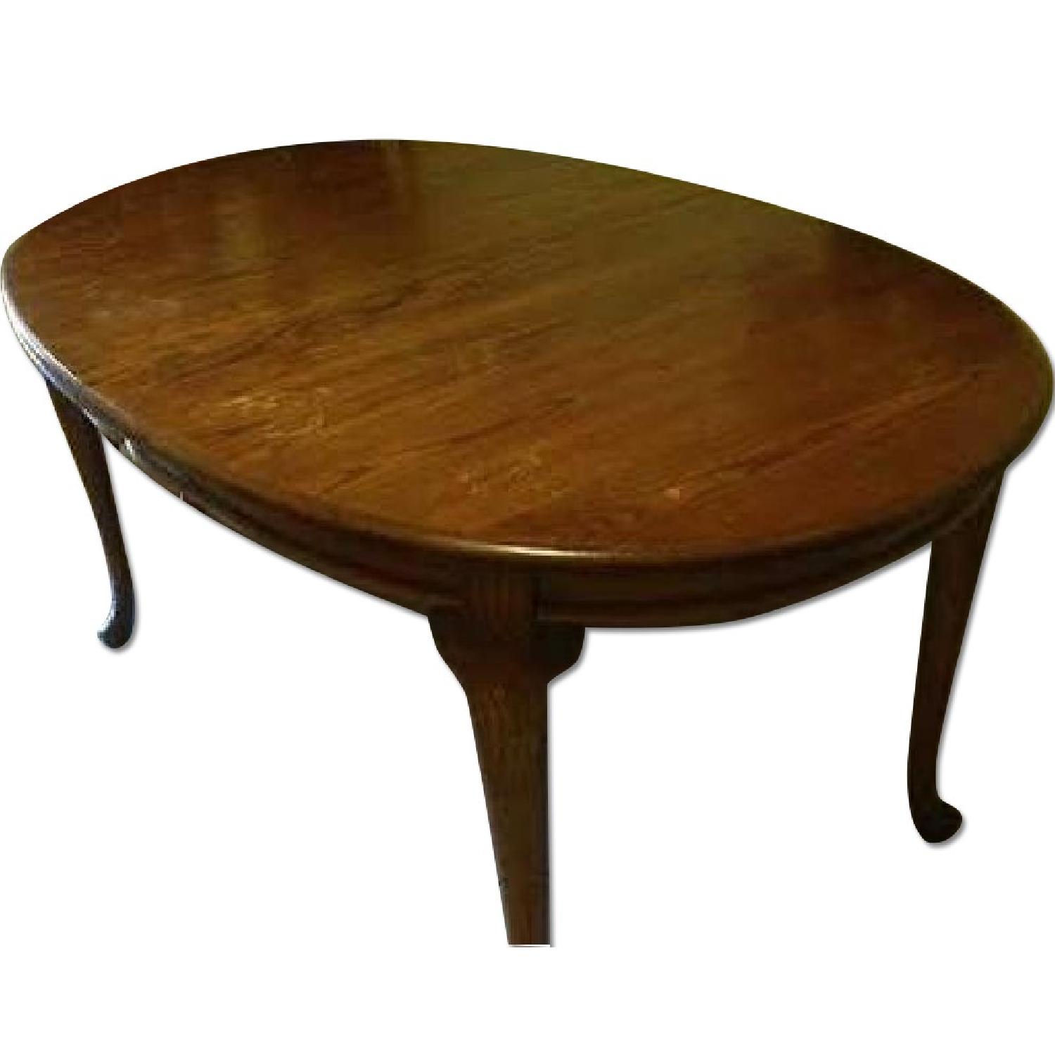 Solid Wood Dining Table - AptDeco