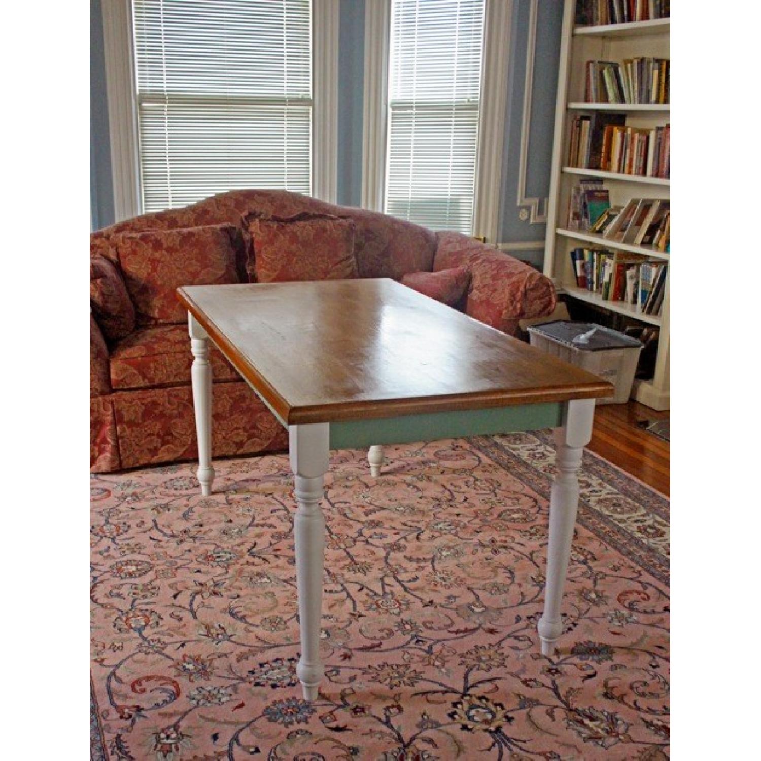 Beautiful Wood Farm-Style Table - image-1