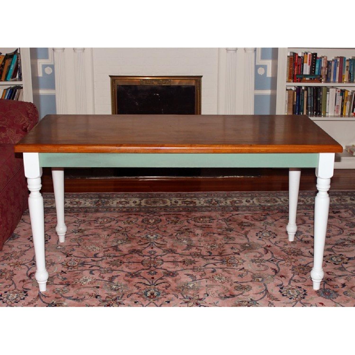 Beautiful Wood Farm-Style Table - Thumbnail 2