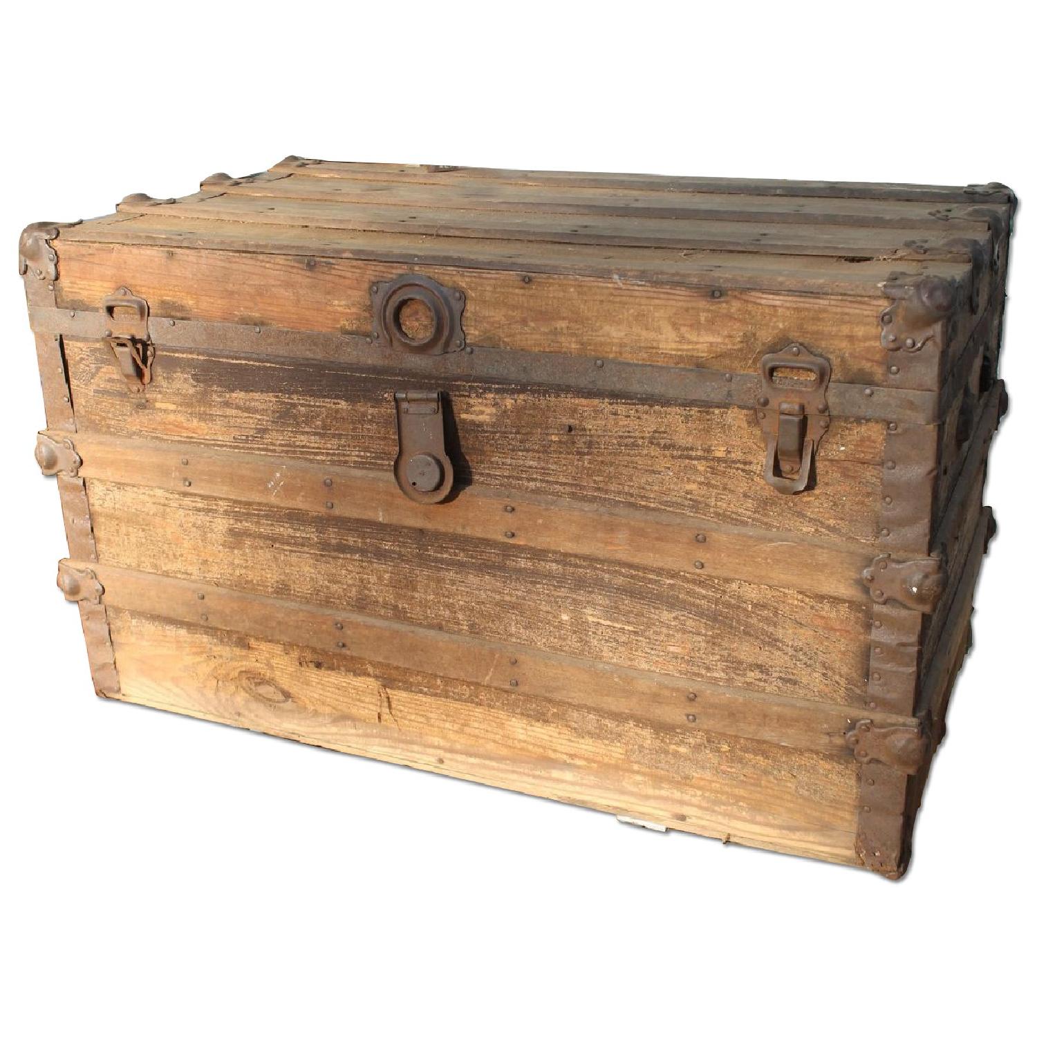 Antique Steamer Trunk