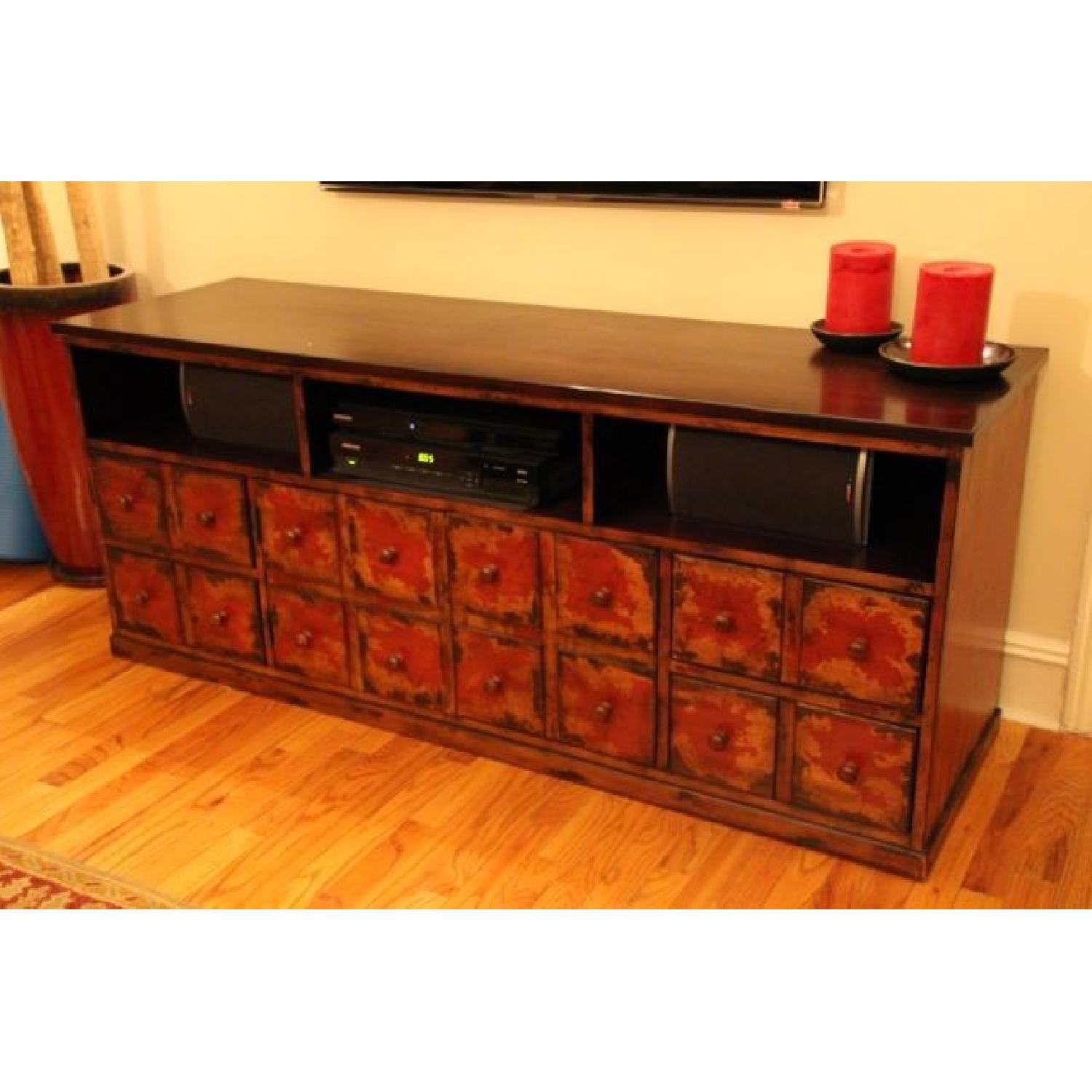 Pottery Barn Media Center AptDeco