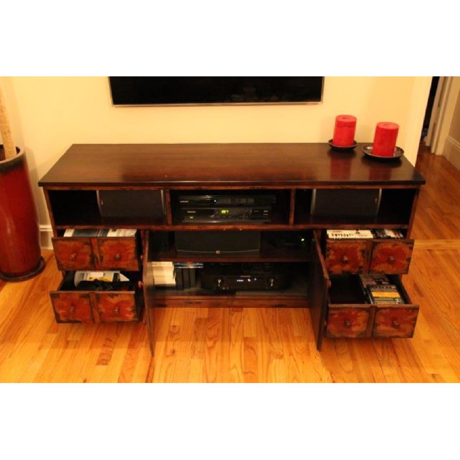 Pottery Barn Media Center AptDeco