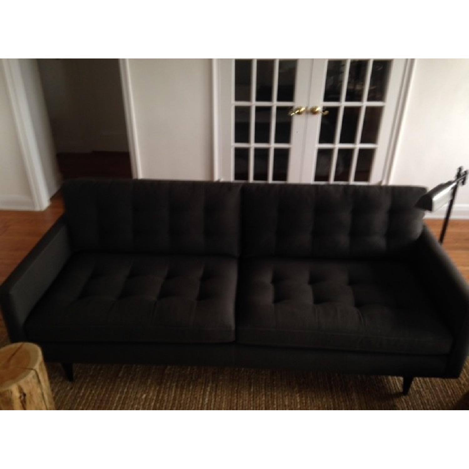 Like New Create and Barrel Petrie Sofa - image-4