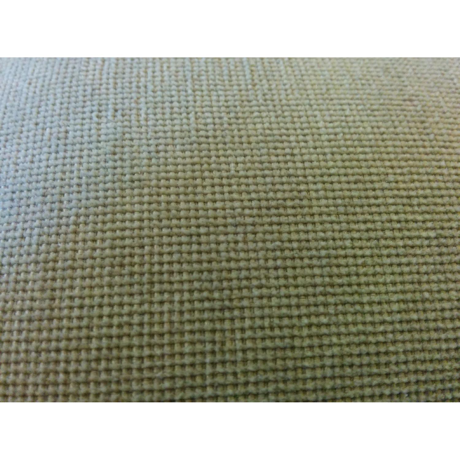 Light Green Microfiber Couch - image-4