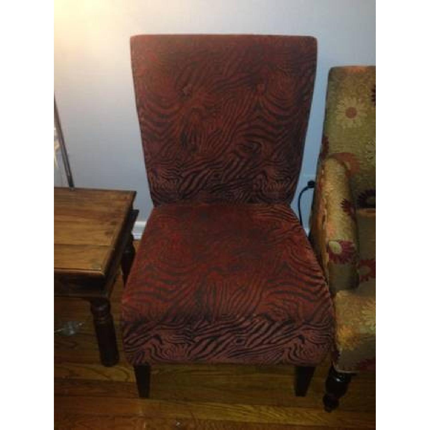 Pier 1 -- Zebra Chair - image-1