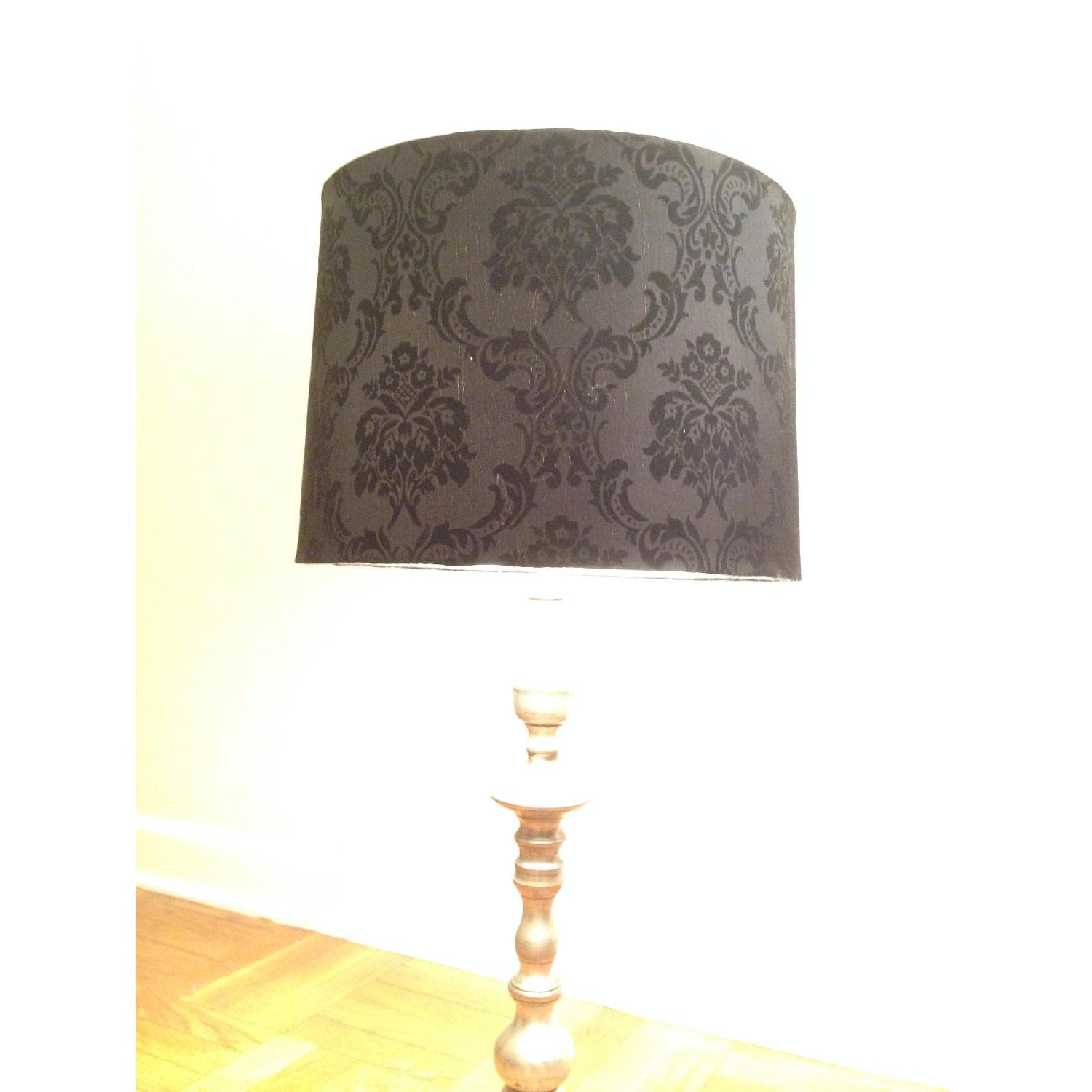 Vintage Black Lamp Shade - image-1