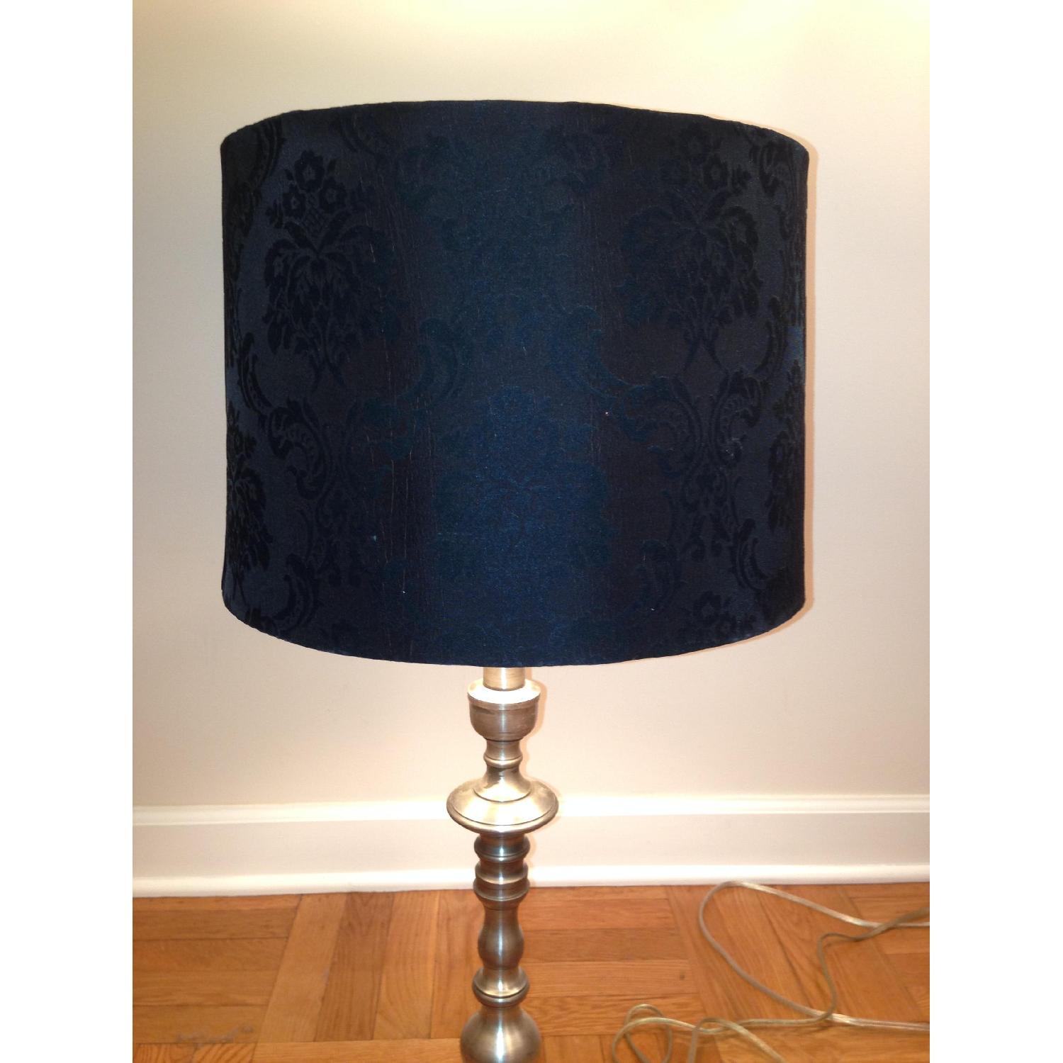Vintage Black Lamp Shade - image-2