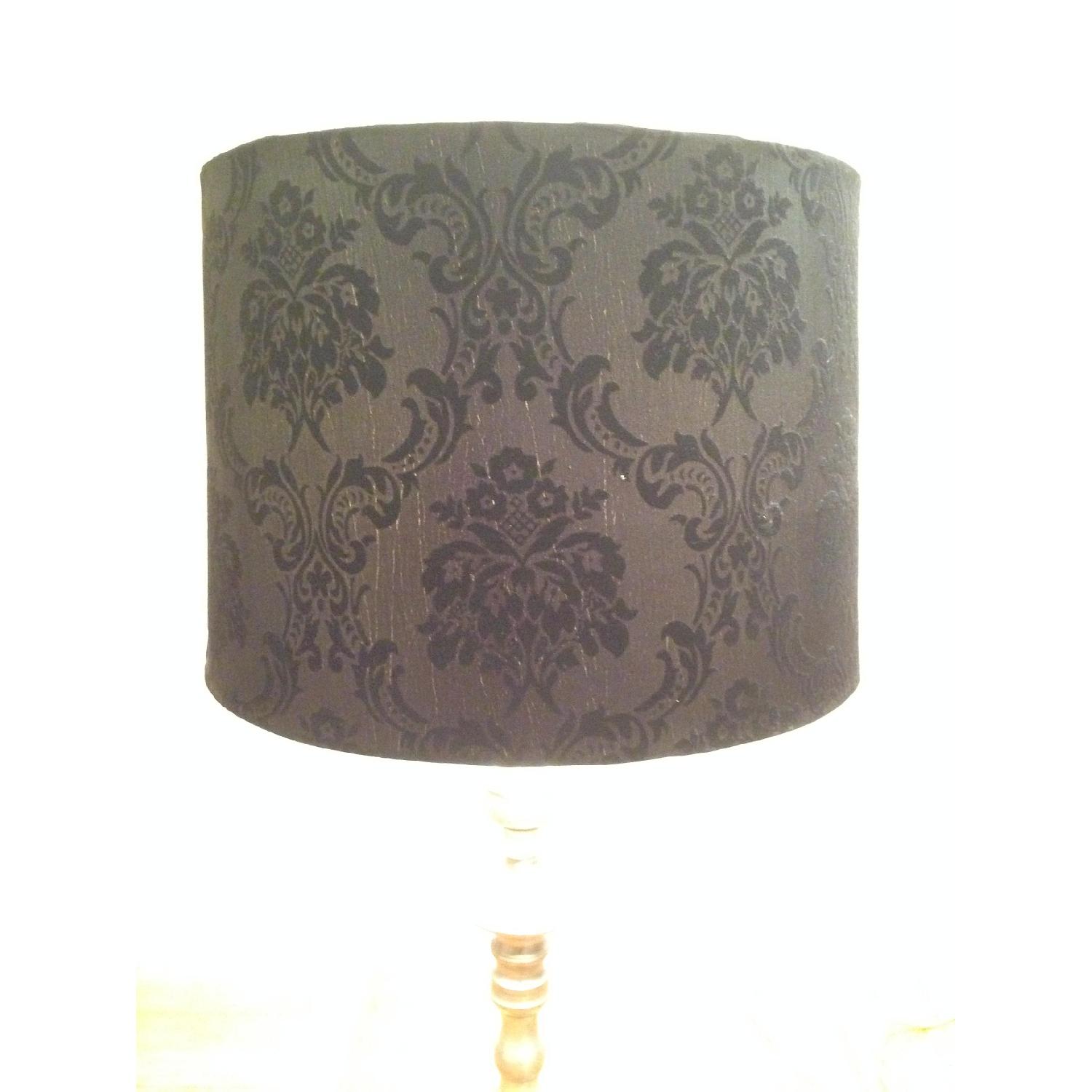 Vintage Black Lamp Shade - image-3