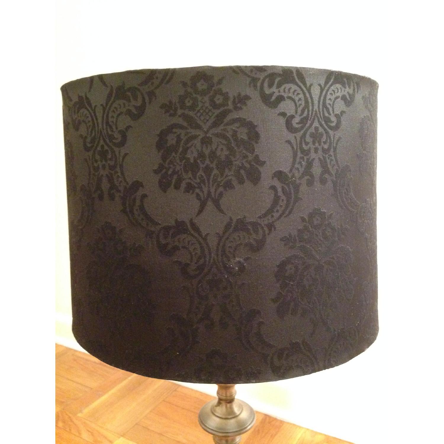 Vintage Black Lamp Shade - image-4