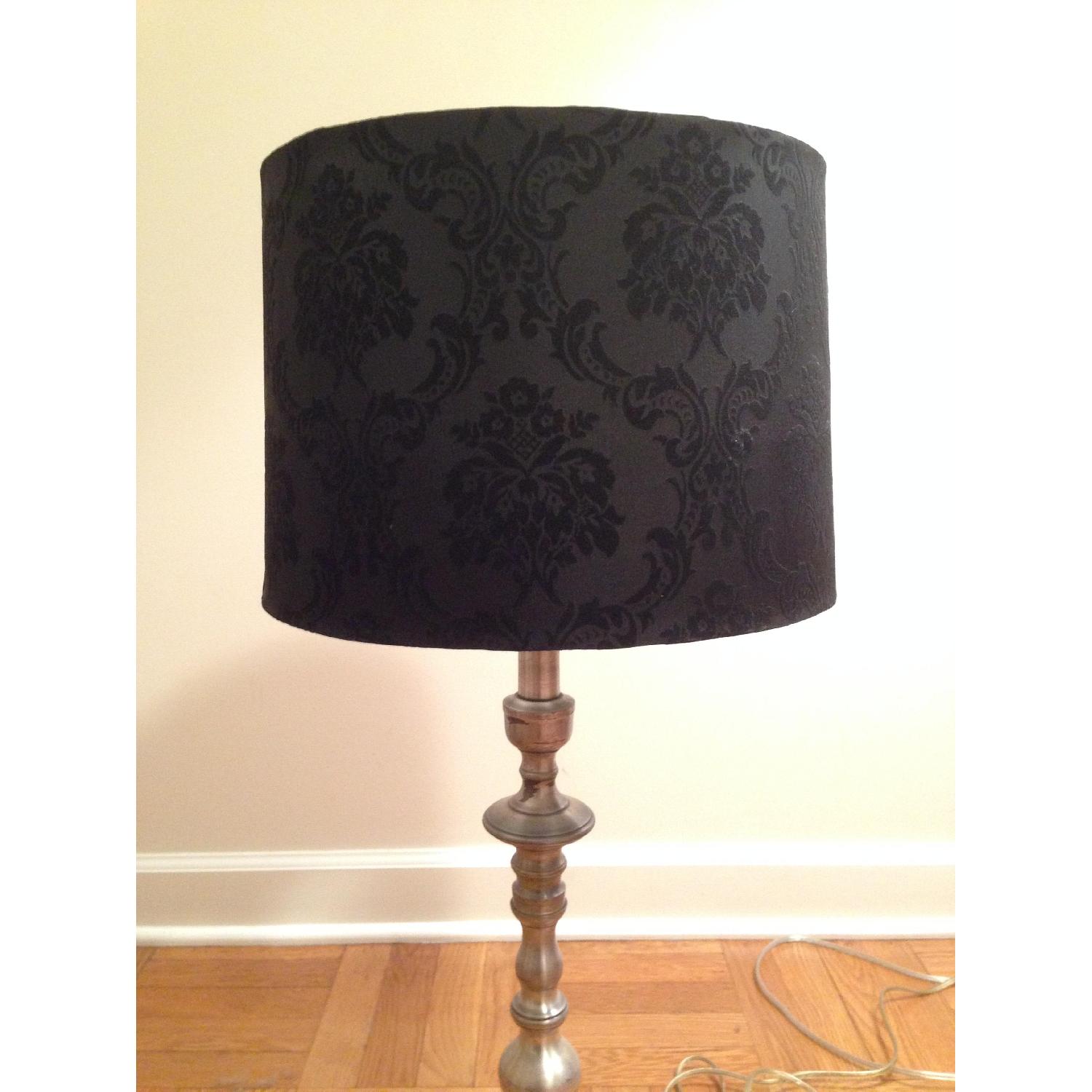 Vintage Black Lamp Shade - image-5