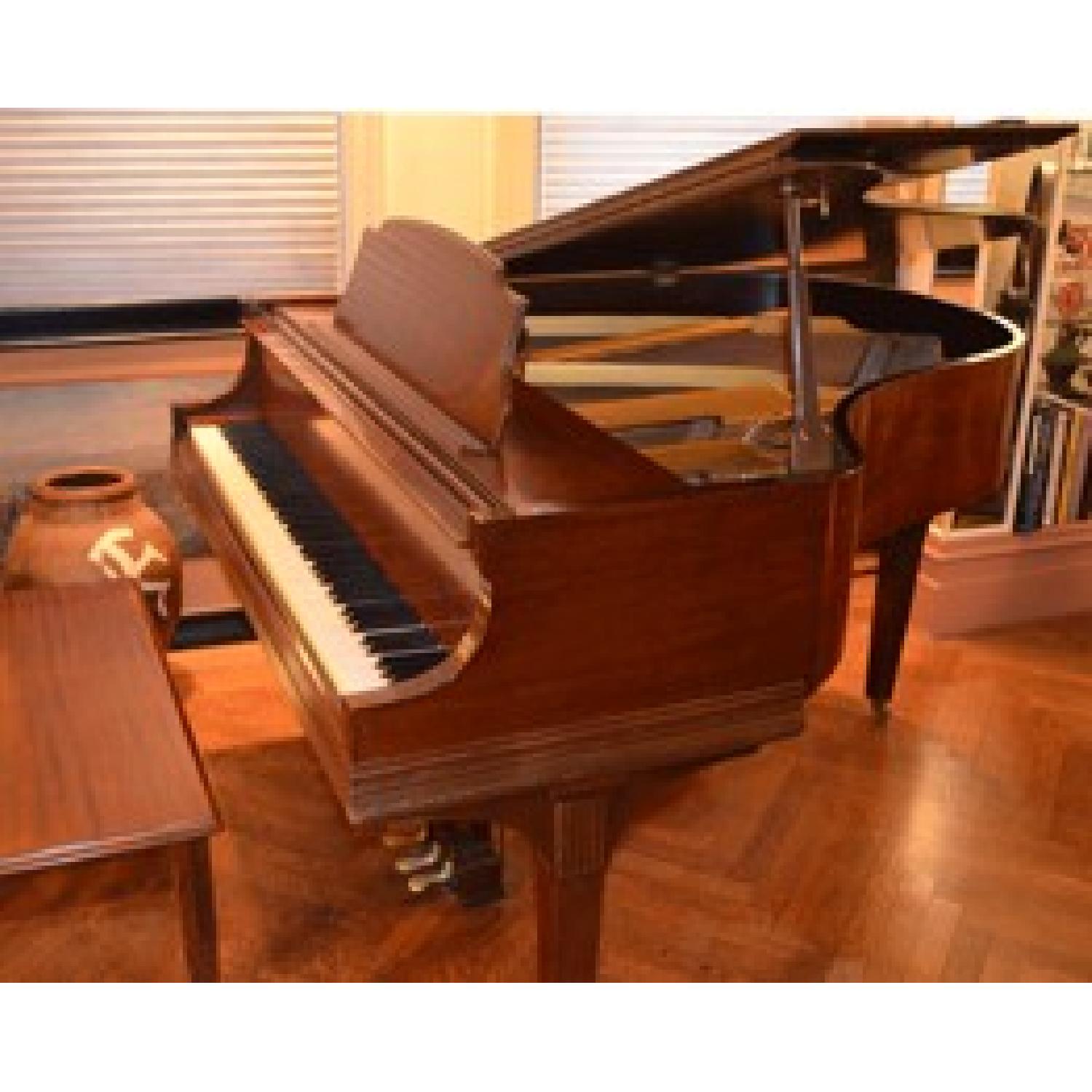 Otto Altenburg Parlor Grand Mahagony Piano - image-1