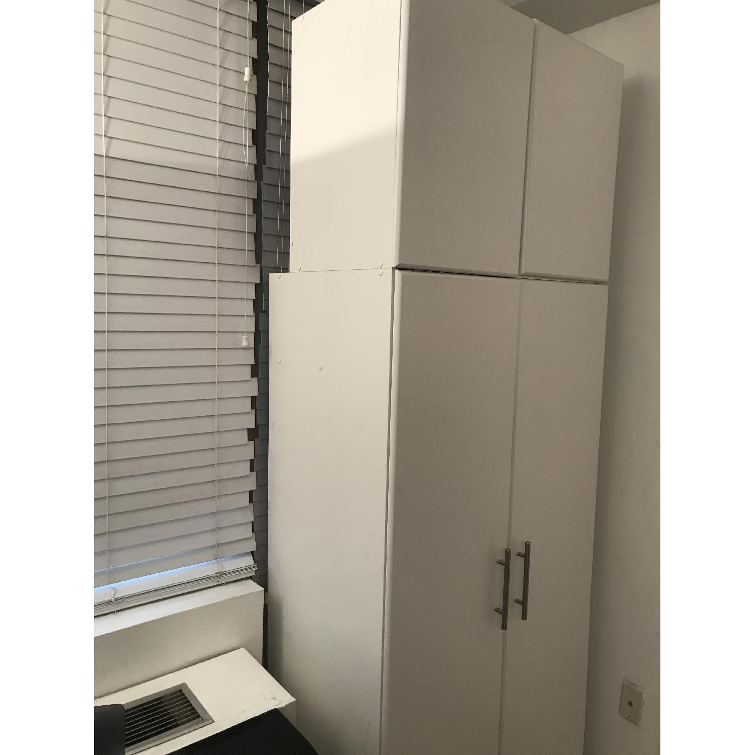 Prepac Manufacturing Wardrobe Cabinet w/ Topper - image-2