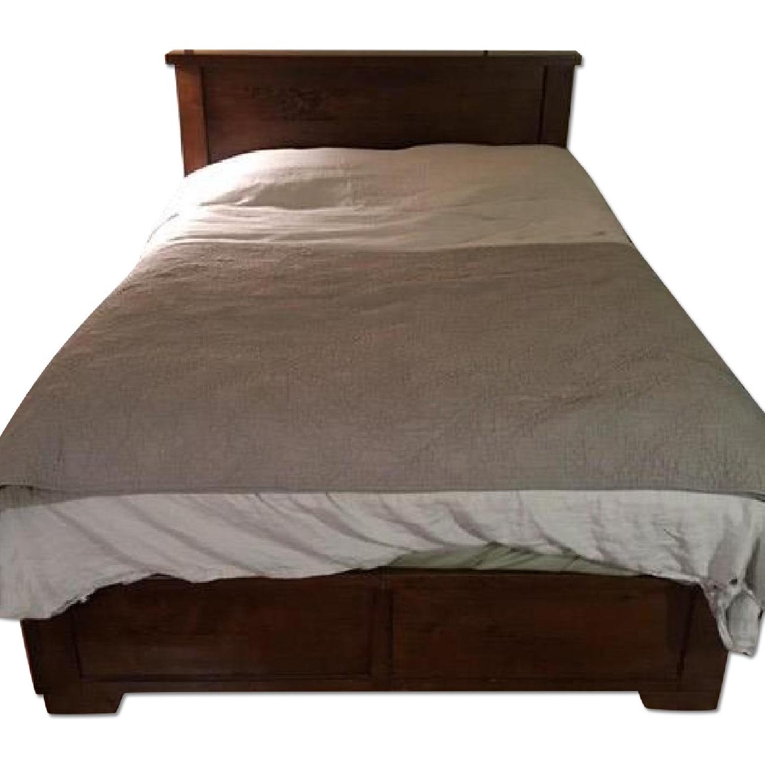 Pottery Barn Sumatra Queen Storage Bed Aptdeco