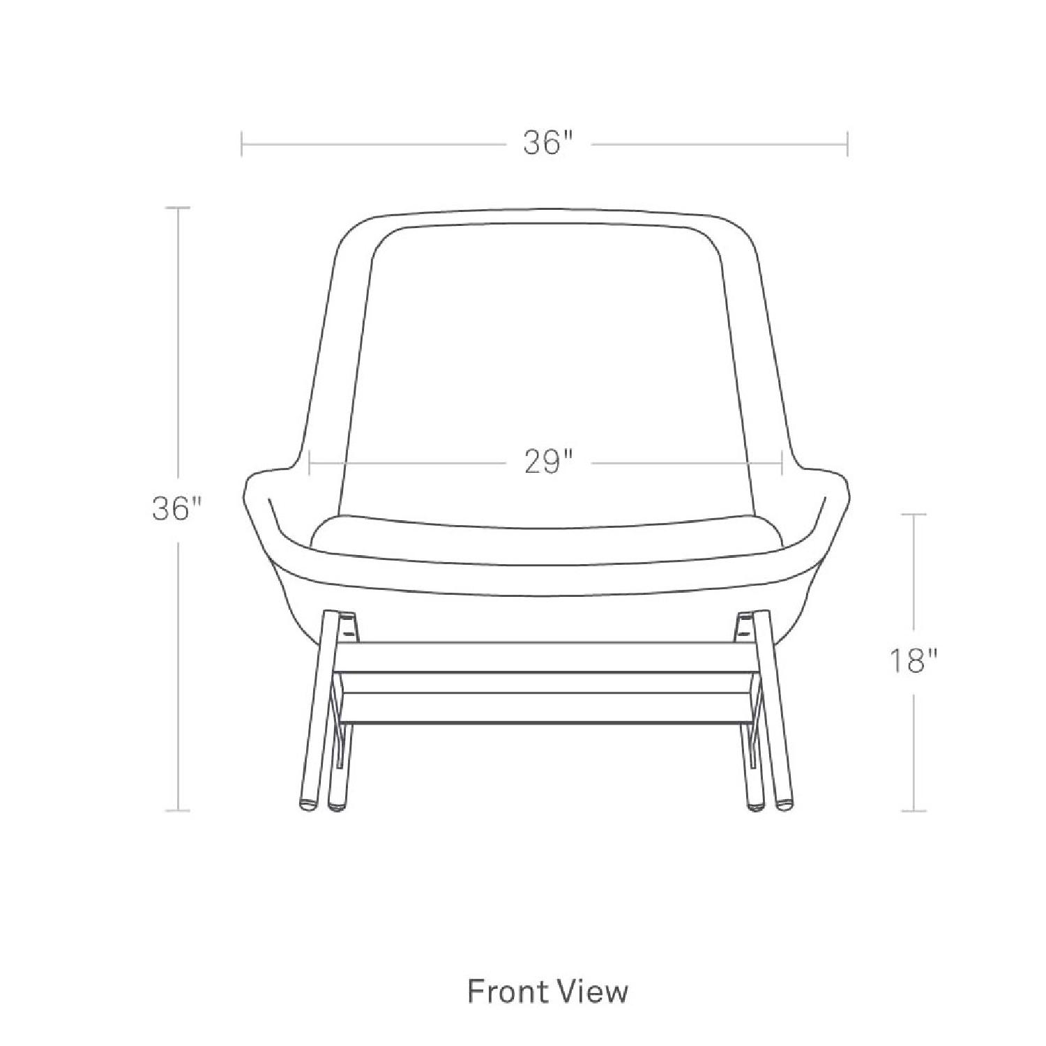 Blu Dot Modern Field Lounge Chair - image-7