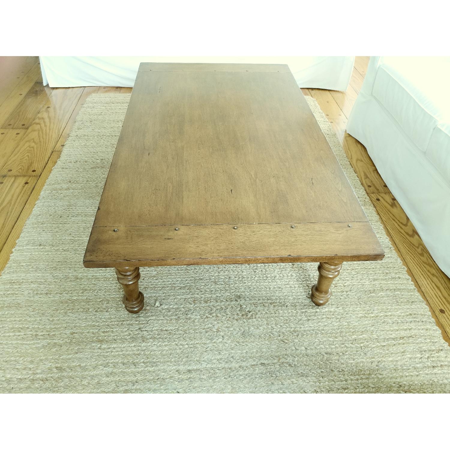 Pottery Barn Como Collection Coffee + Side Table - image-3