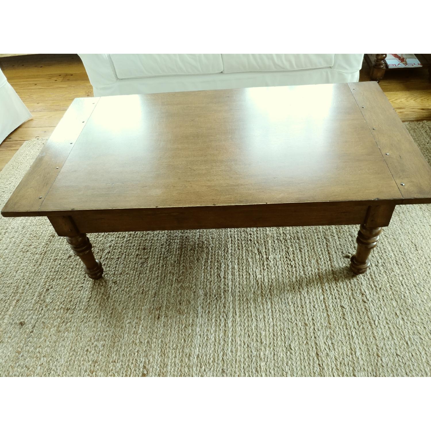 Pottery Barn Como Collection Coffee + Side Table - image-4