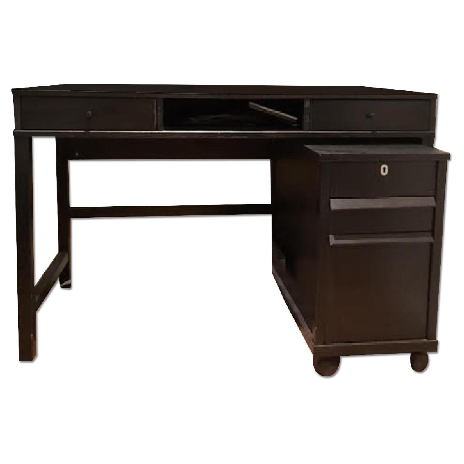 Ikea Desk w/ Office Chair & RollOut AptDeco
