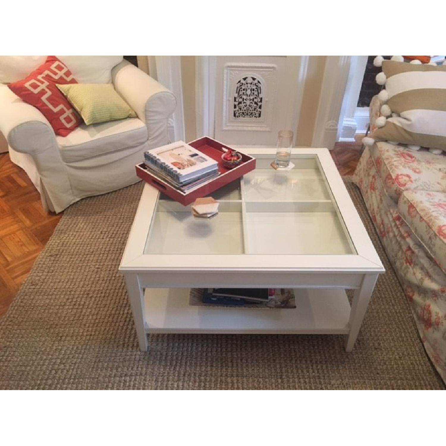 Ikea Liatorp White Coffee Table AptDeco