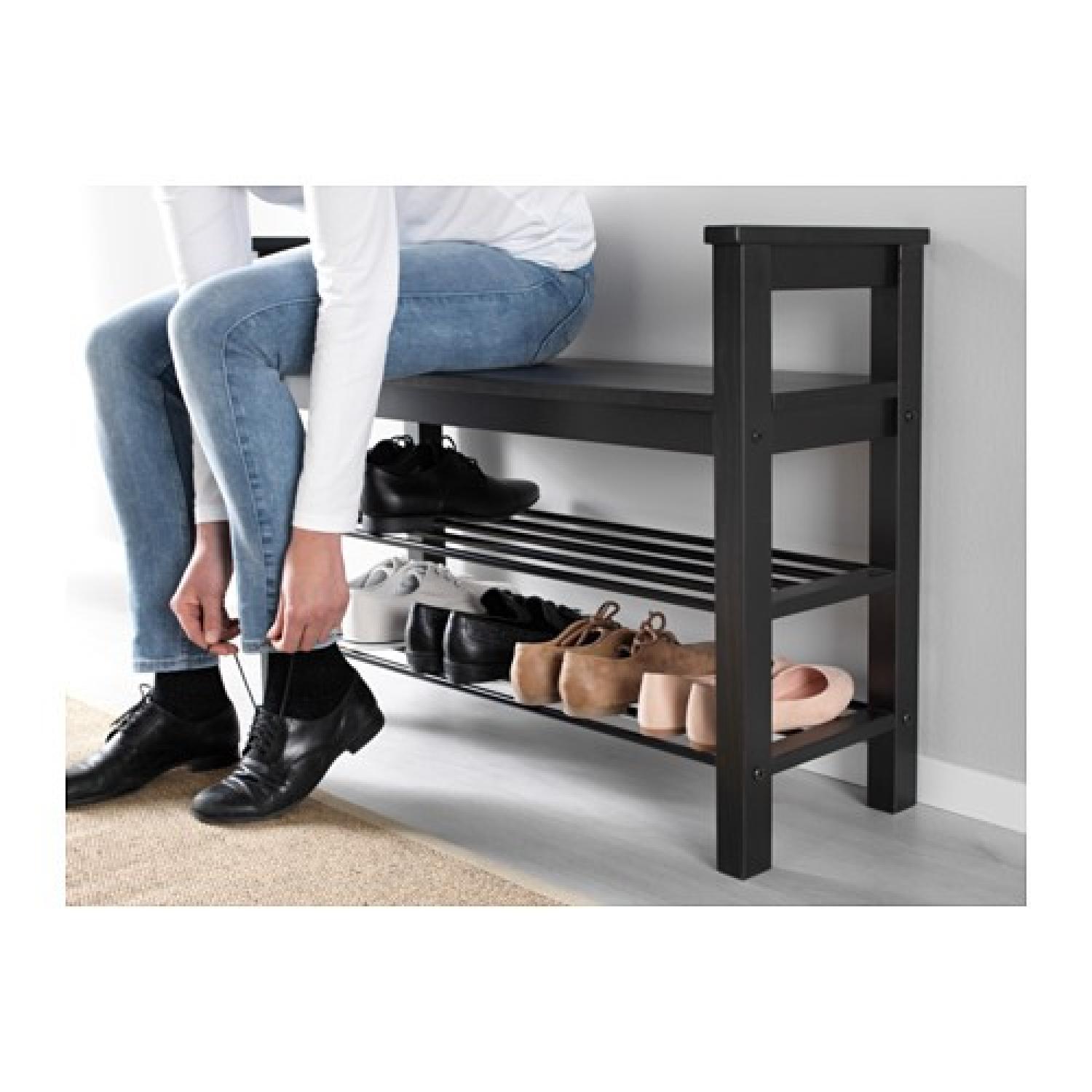 Ikea Hemnes Bench w/ Shoe Storage - image-2