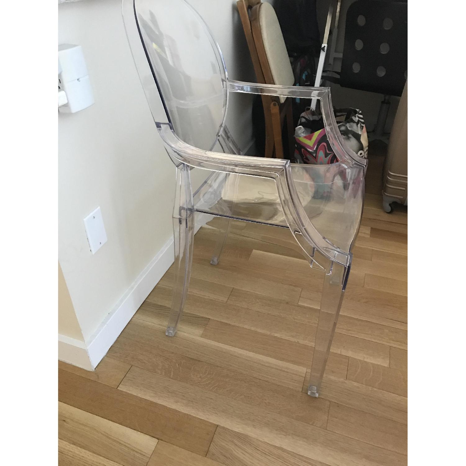 HomCom Modern Ghost.Chairs - image-2