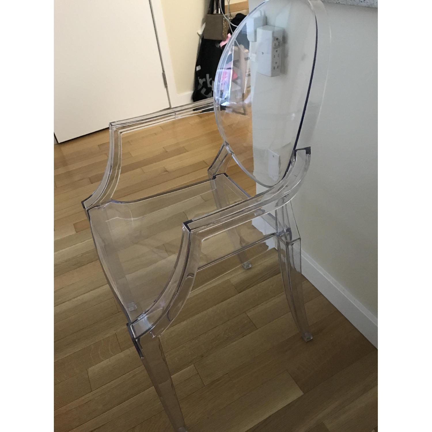 HomCom Modern Ghost.Chairs - image-3