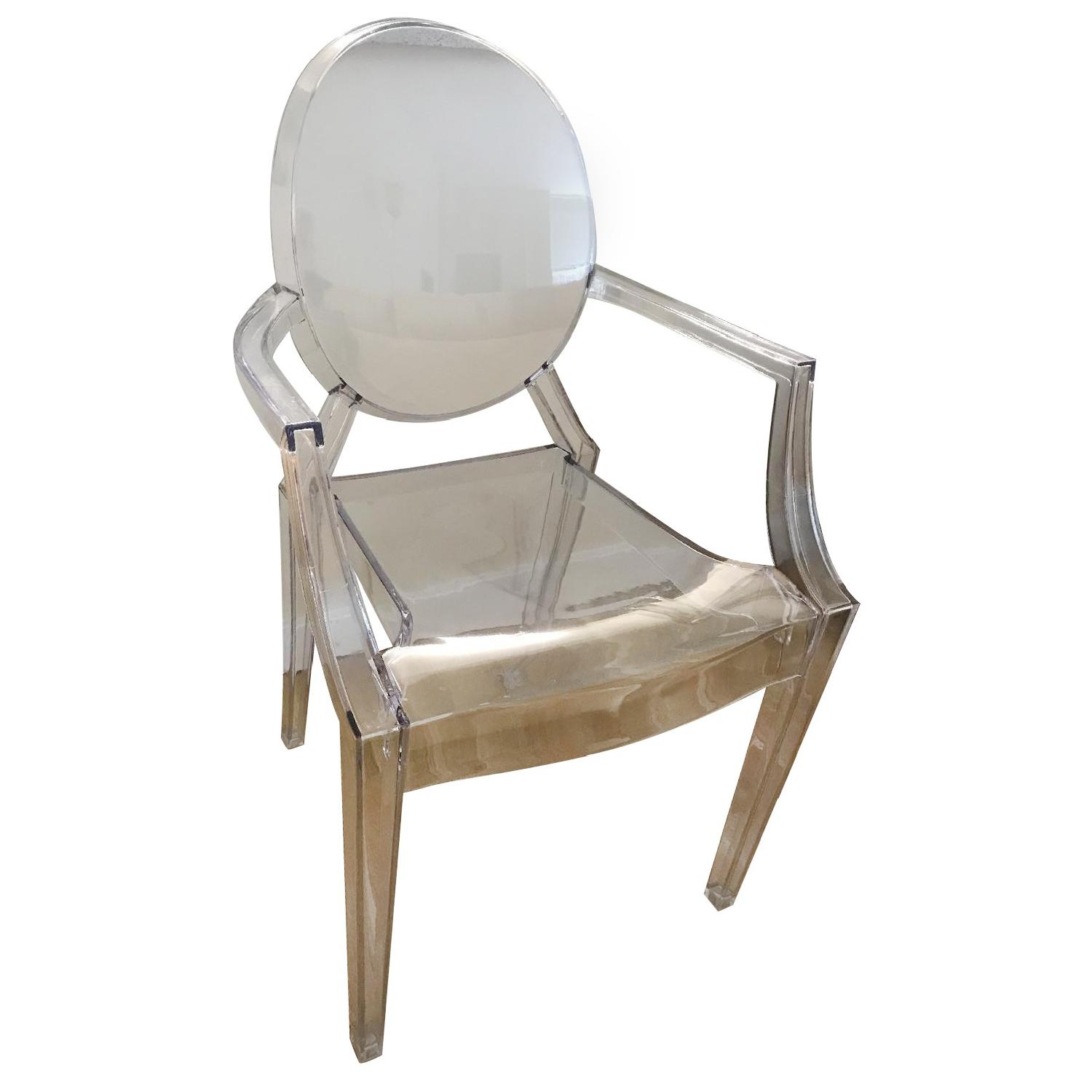 HomCom Modern Ghost.Chairs - image-5