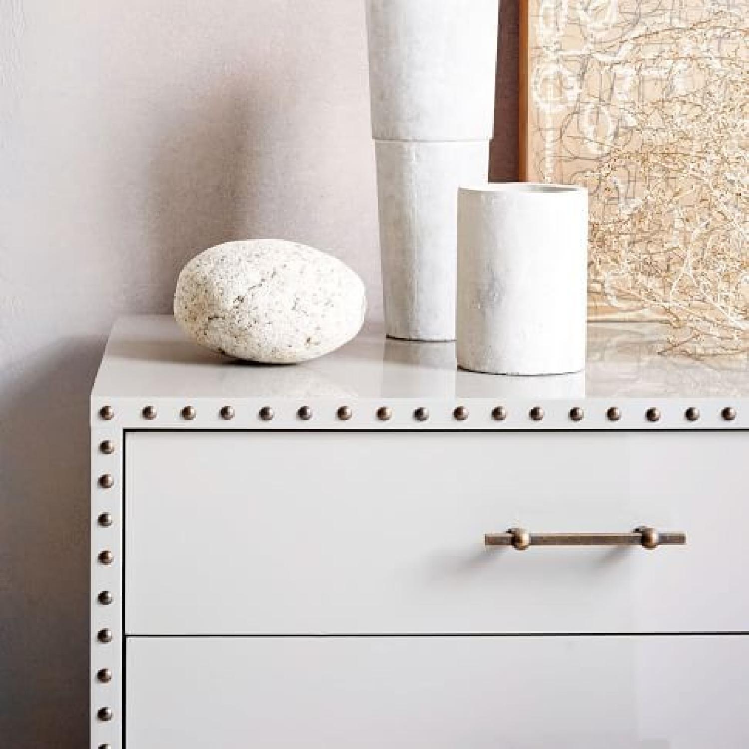 West Elm Nail Head 6 Drawer Dresser - image-4