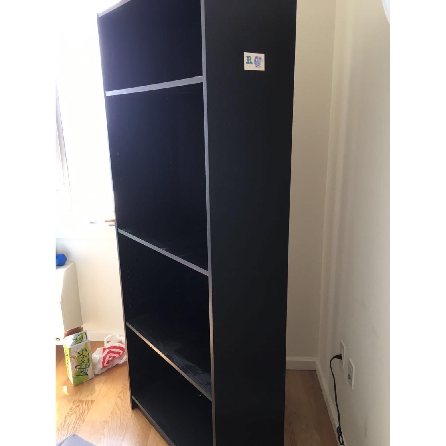 Ikea Black Bookshelf - image-1