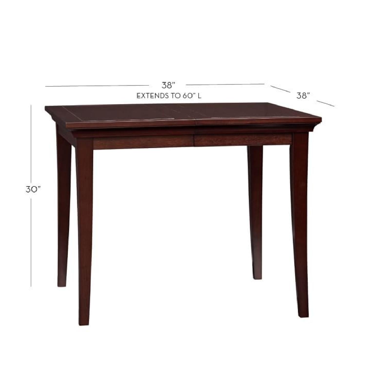 Pottery Barn Extendable Dining Table w/ 4 Chairs - image-4