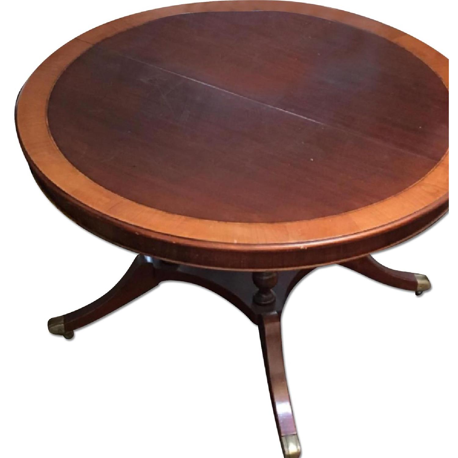 Wood Oval Dining Room Table - image-14