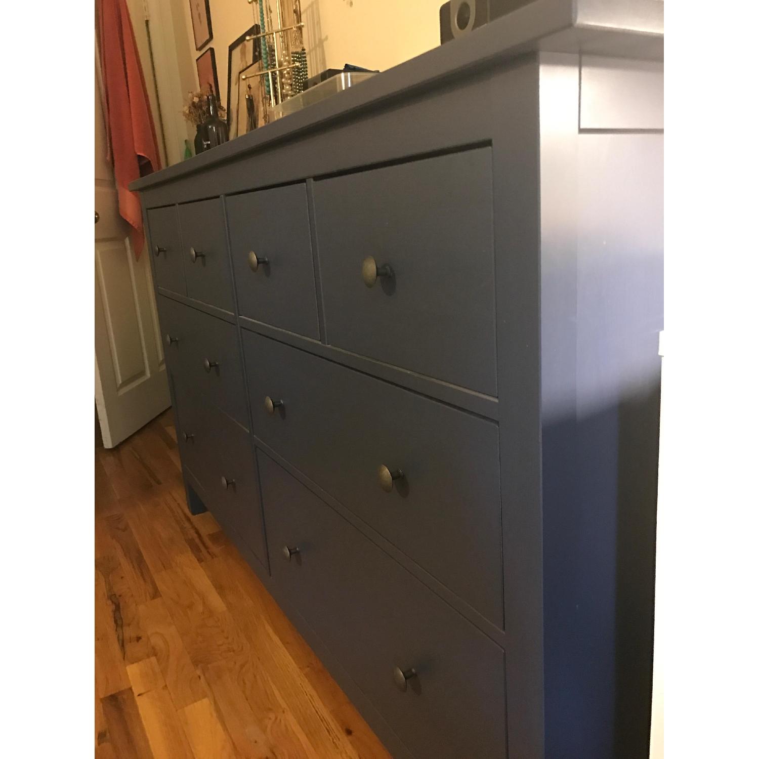 Ikea Hemnes Blue Double Dresser - image-2
