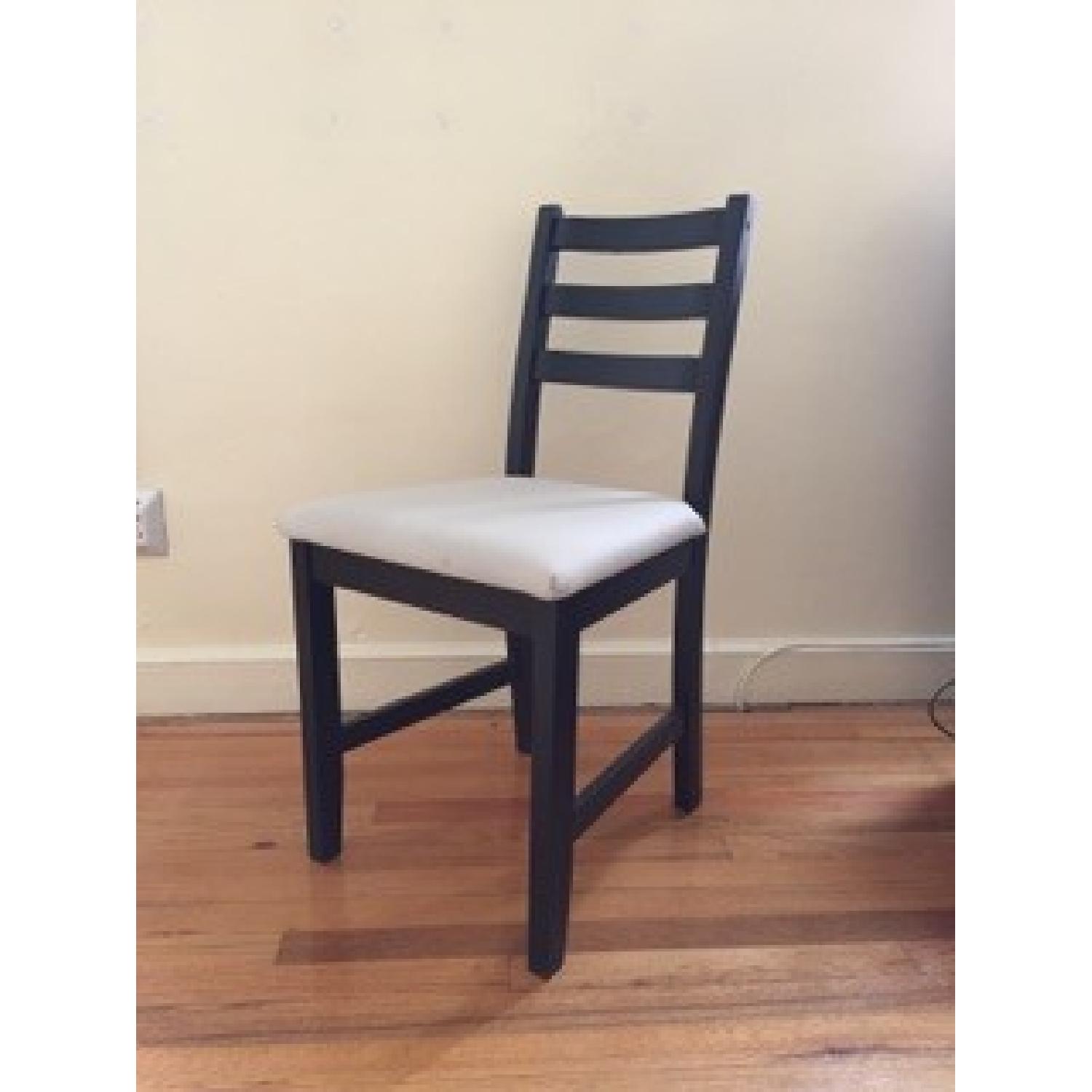 Ikea Lerhamn Upholstered Dining Chairs - image-1