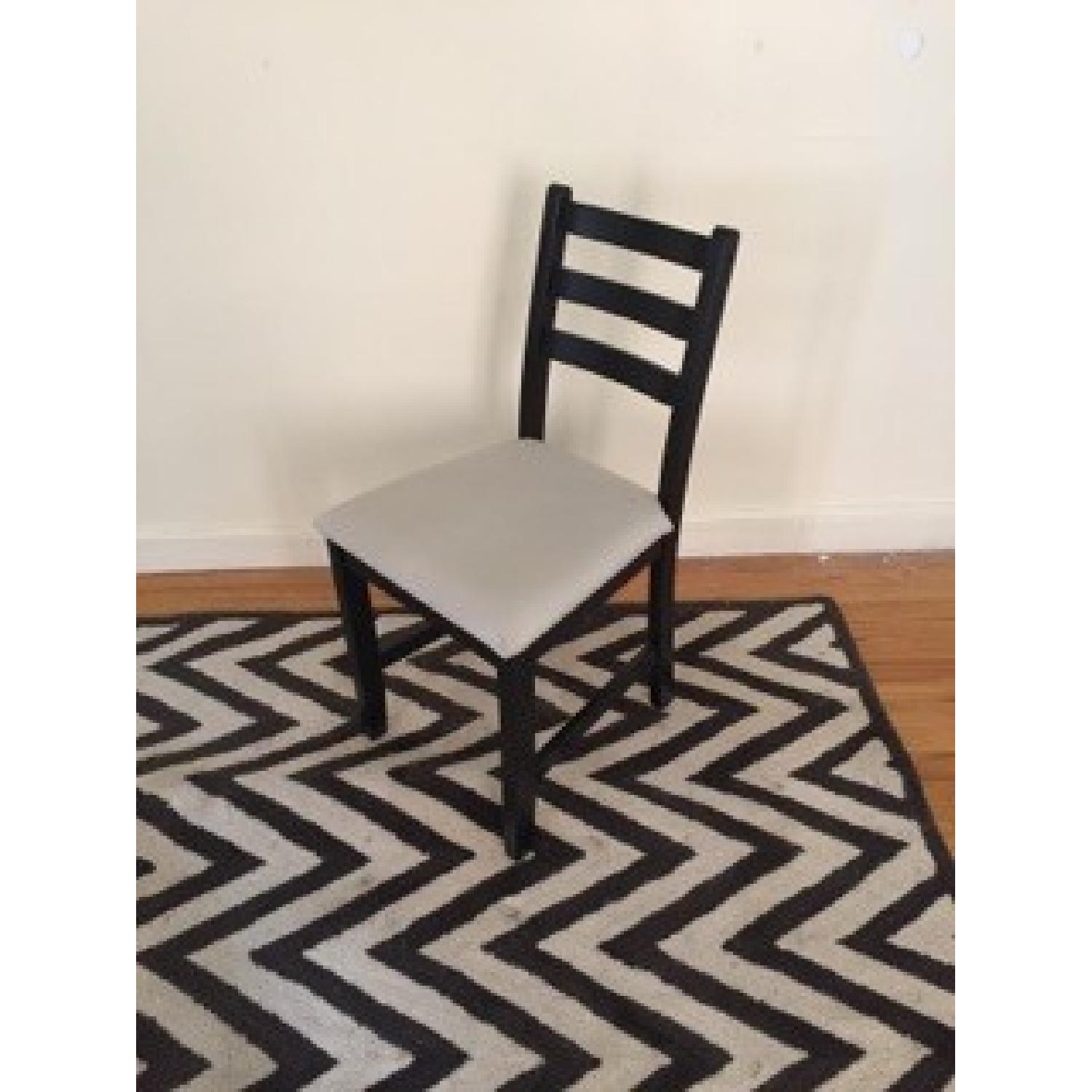 Ikea Lerhamn Upholstered Dining Chairs - image-3
