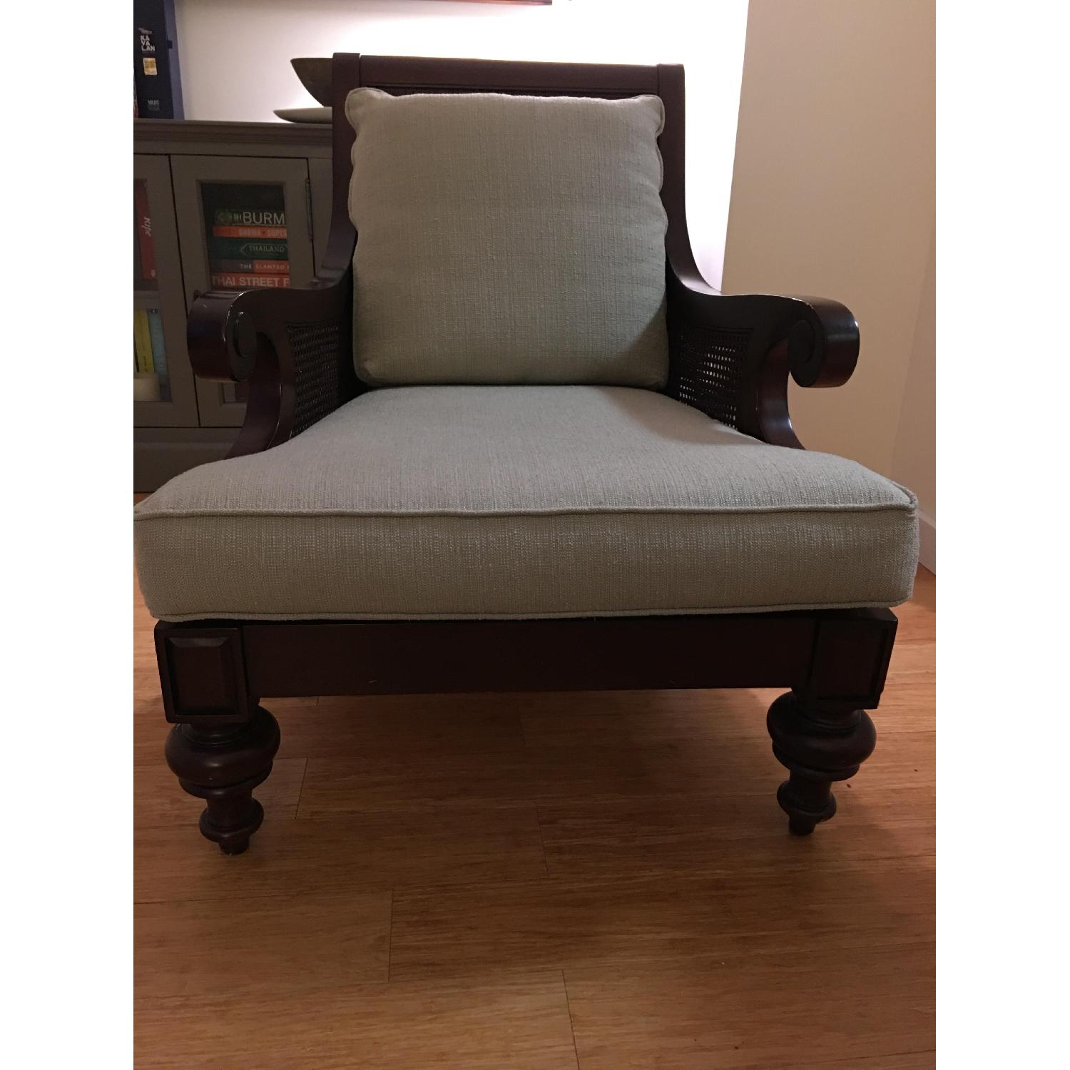 Ethan Allen Cane Back Chair - image-1