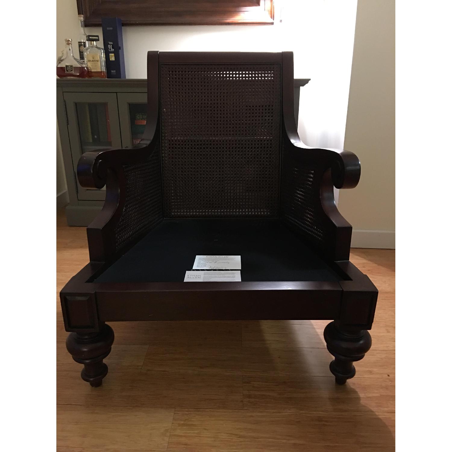 Ethan Allen Cane Back Chair - image-6