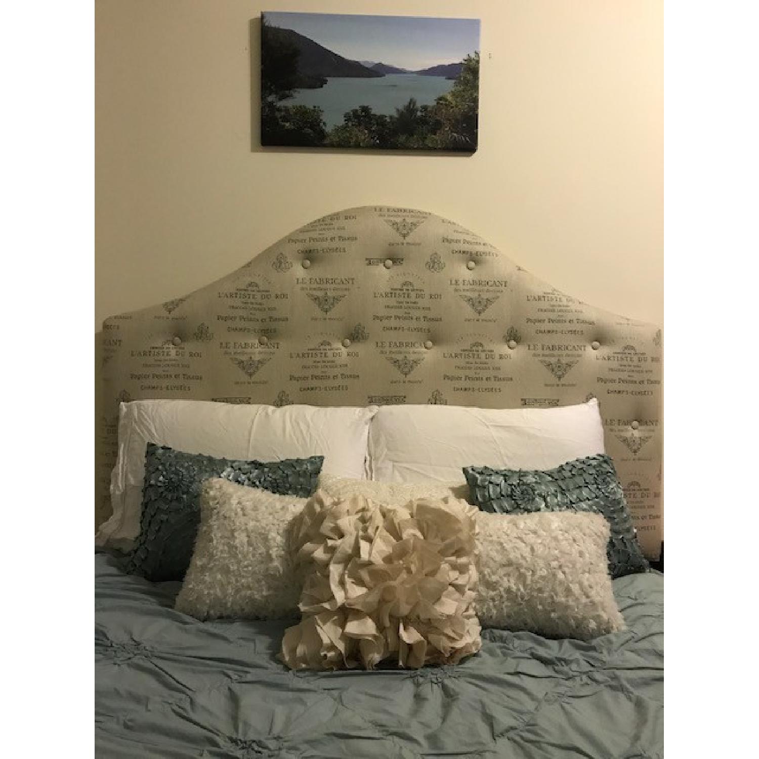 Pier 1 French Style Queen Size Headboard - image-1