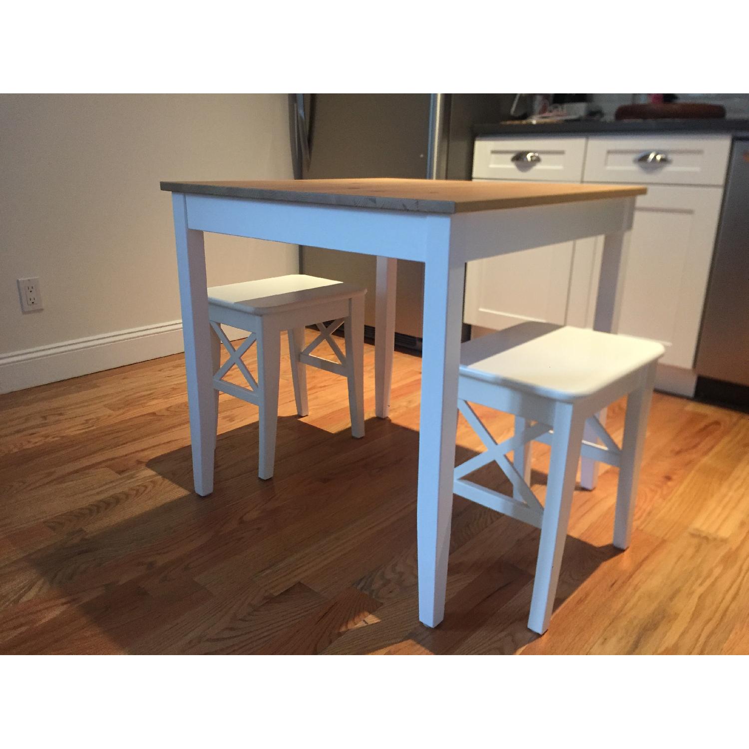 Ikea 3 Piece Dining Set - image-1