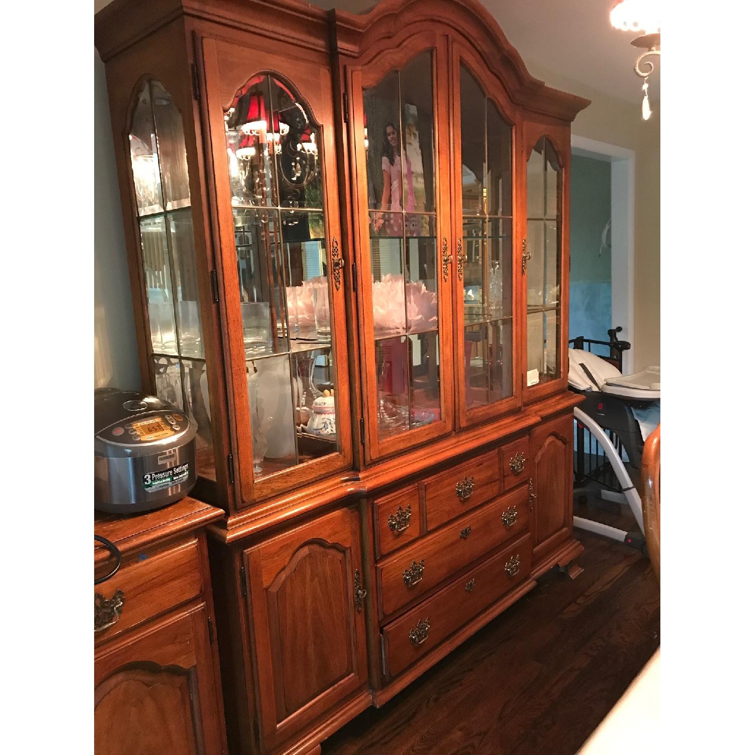 Thomasville Mahogany 10 Piece Dining Set - image-3