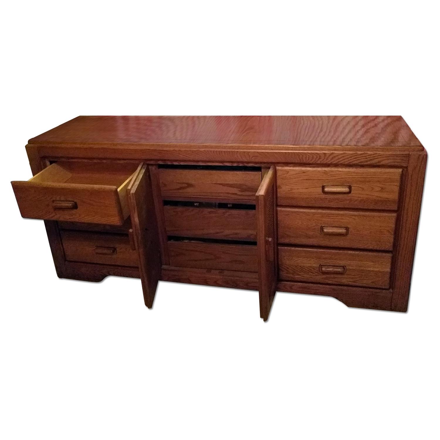 3 Piece Oak Bedroom Set - image-4