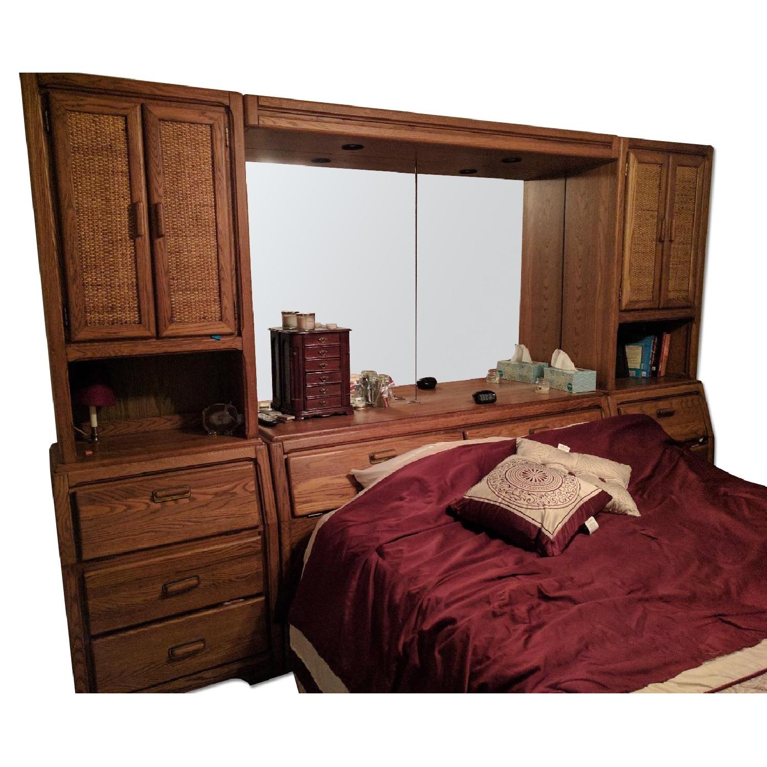 3 Piece Oak Bedroom Set - image-5