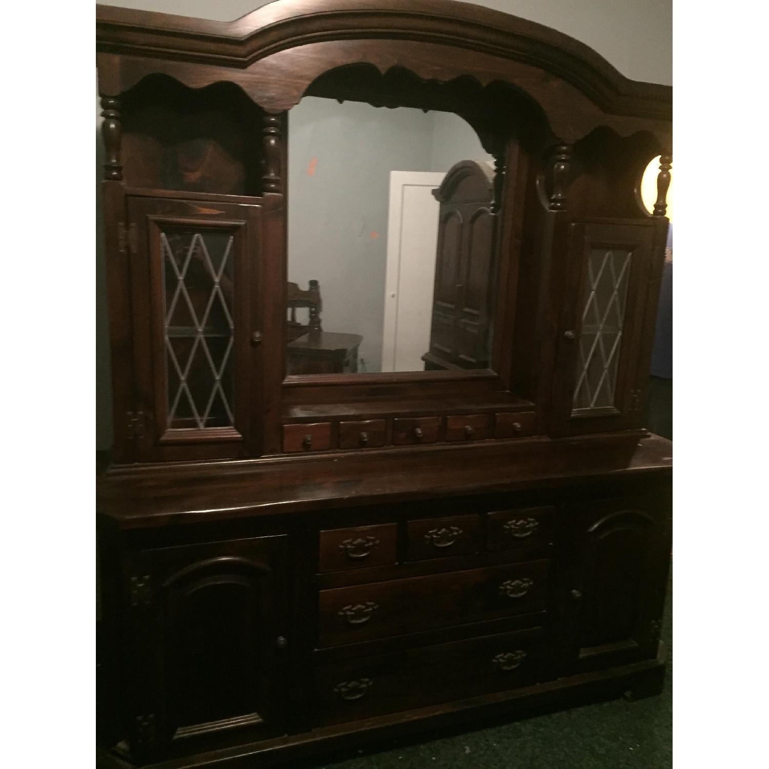 Bennington Pine Dresser w/ Mirror - image-4