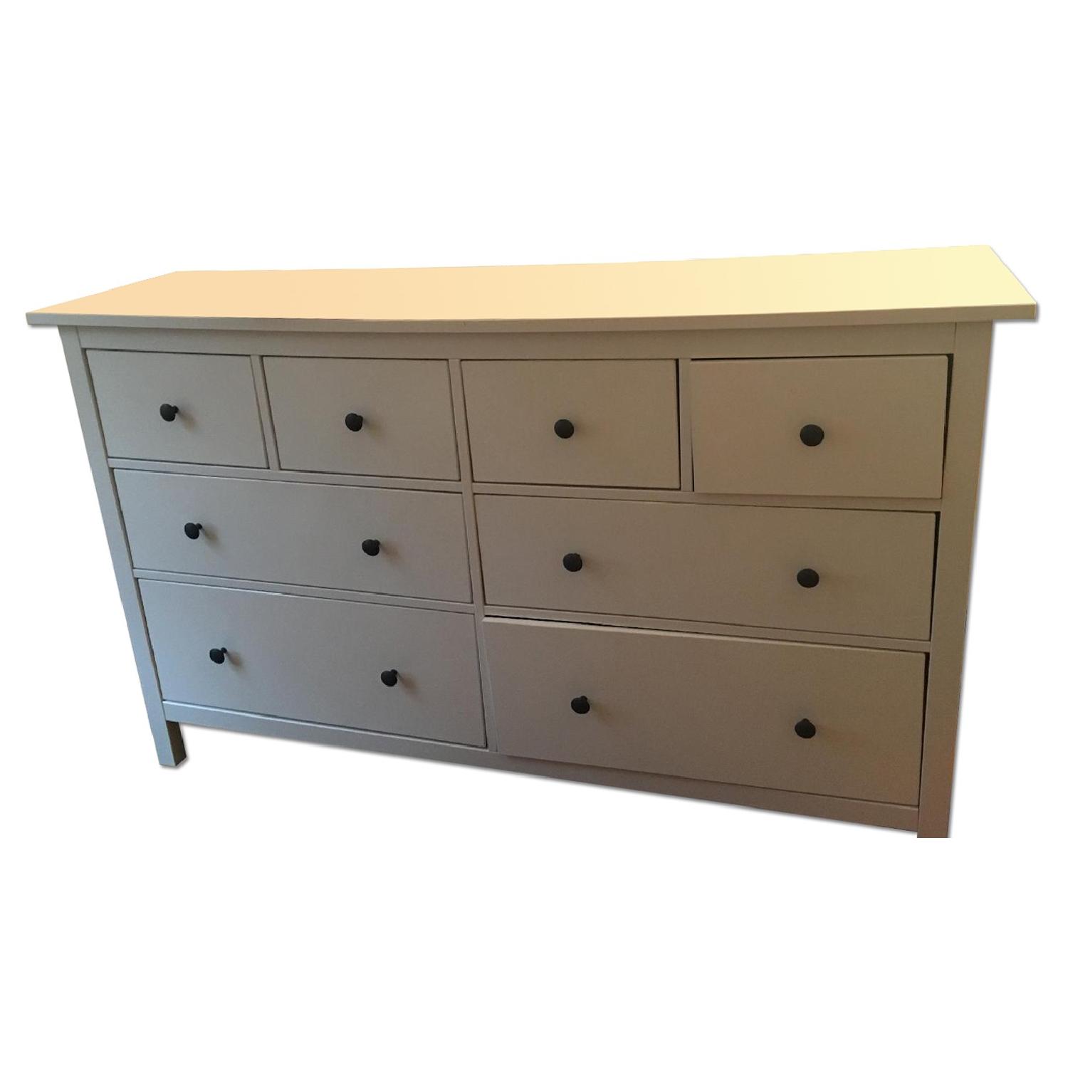 Ikea Hemnes 8Drawer Dresser in White AptDeco