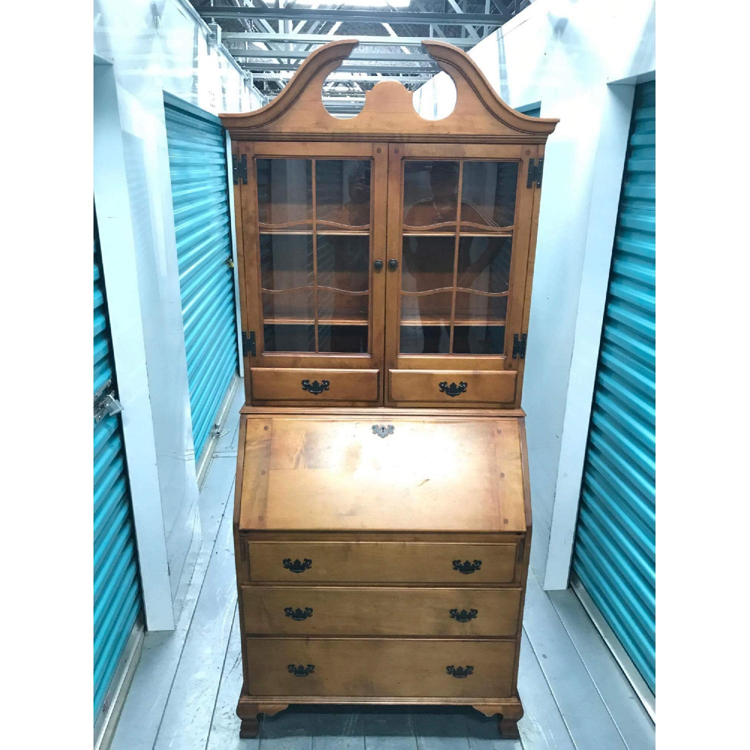 Skandia Furniture Antique Secretary Desk - image-27