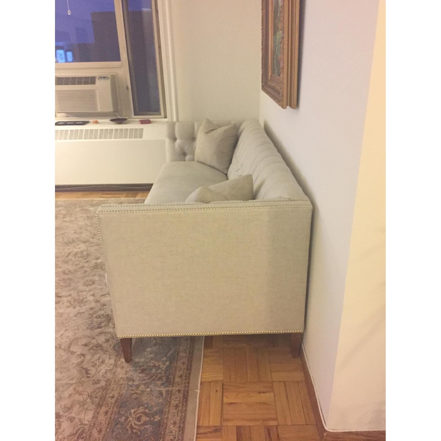Robin Bruce Tufted Cream Sofa - image-2