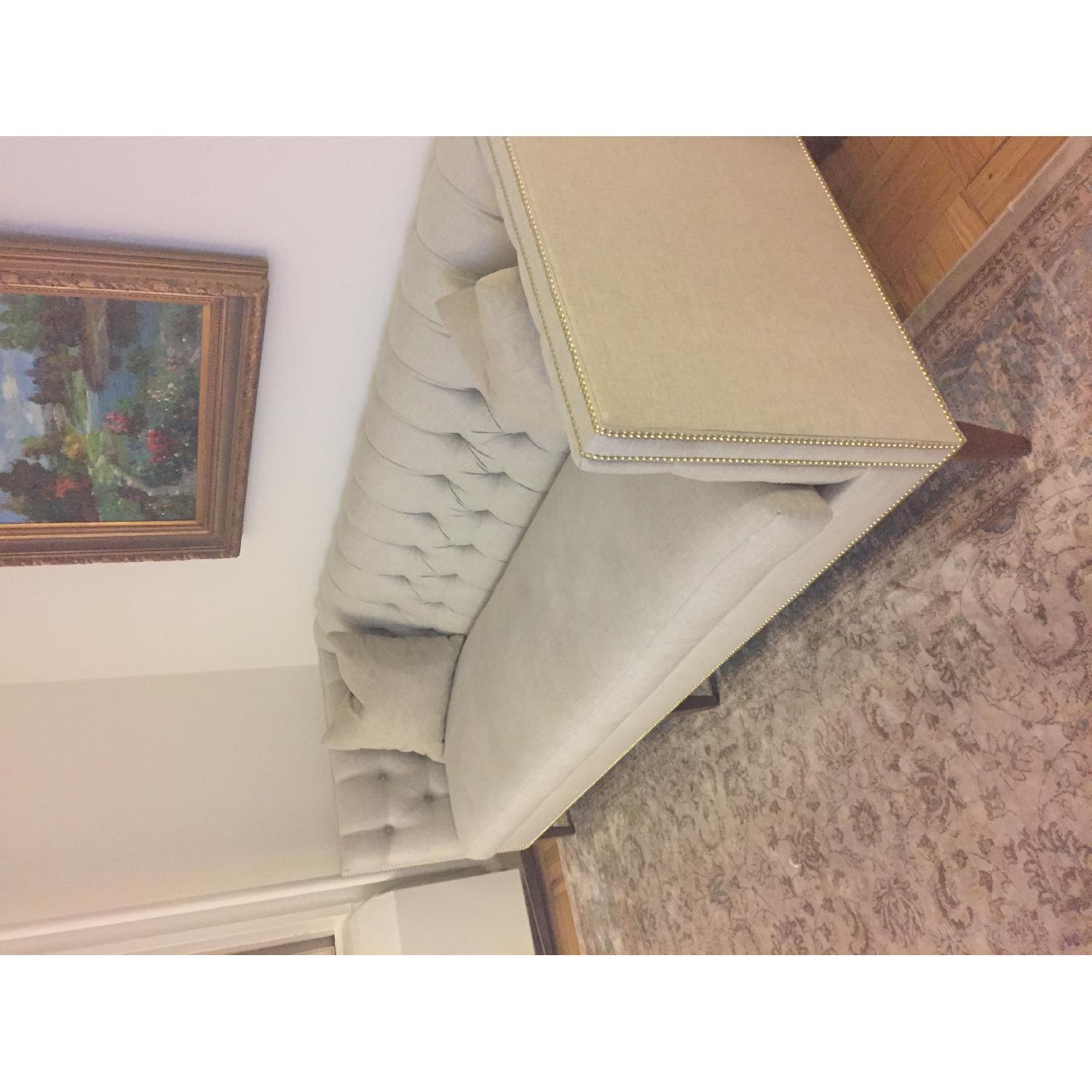 Robin Bruce Tufted Cream Sofa - image-3